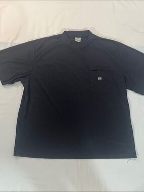 Haband Men's Black Short-Sleeve Pocket Tee